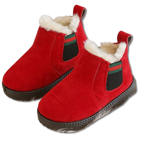 Plush Velvet Winter Boots