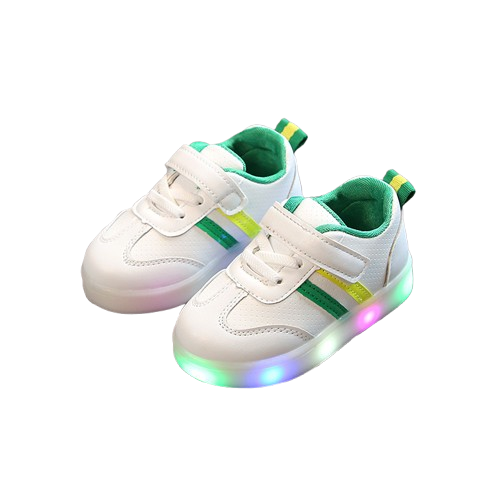 Glowing White LED Sneakers