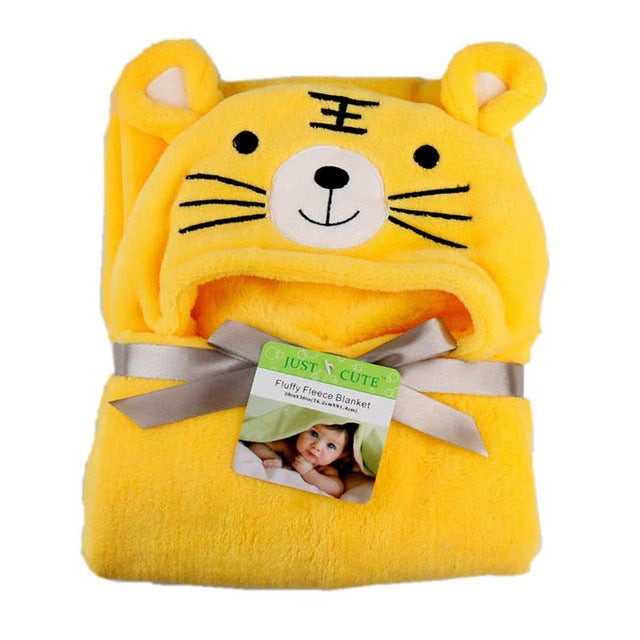 Warm & Snuggly Baby Hooded Towel