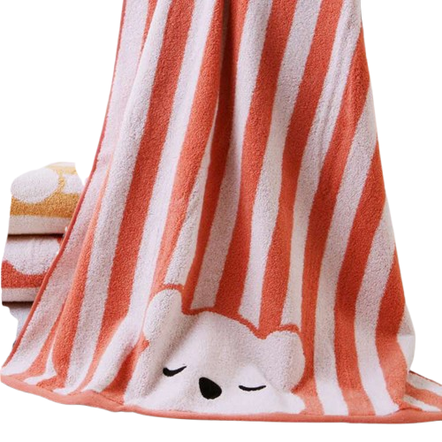 Soft & Cuddly Cartoon Baby Towel