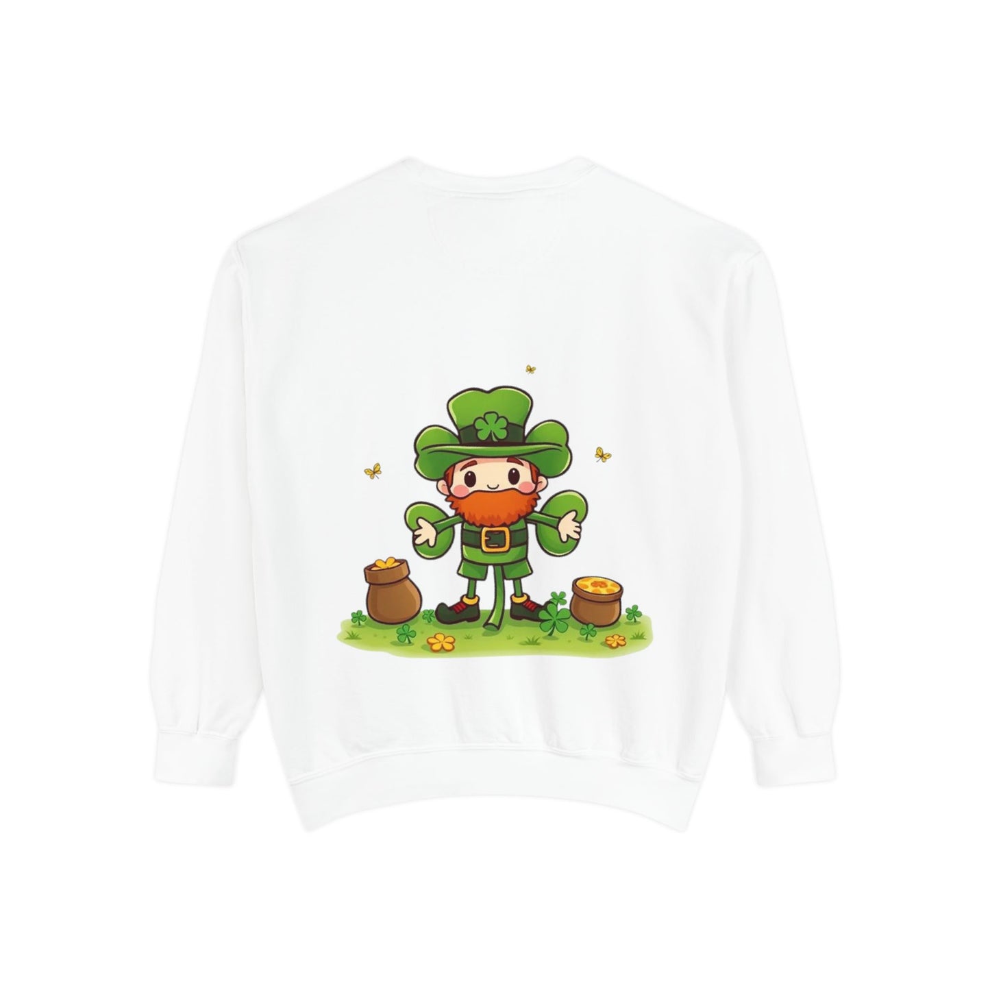 Cozy Leprechaun Sweatshirt - Unisex St. Patrick's Day Design