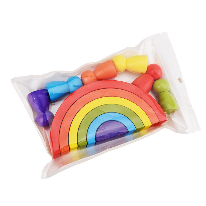 Rainbow arched building blocks - Cozy Nest