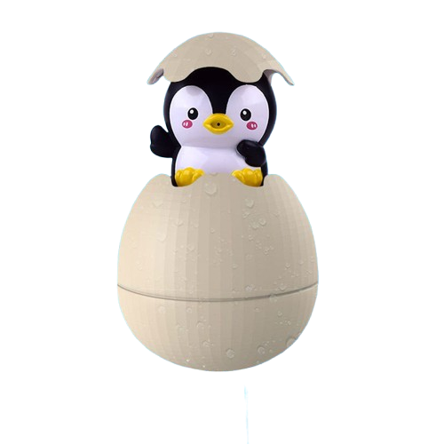 Hatching Penguin Egg Bath Toys