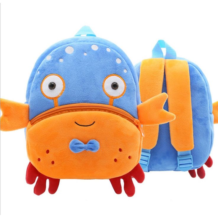 Fuzzy Friend Backpacks