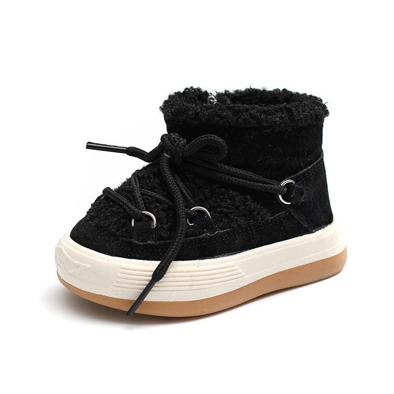 Warm & Cozy High-Top Baby Snow Boots