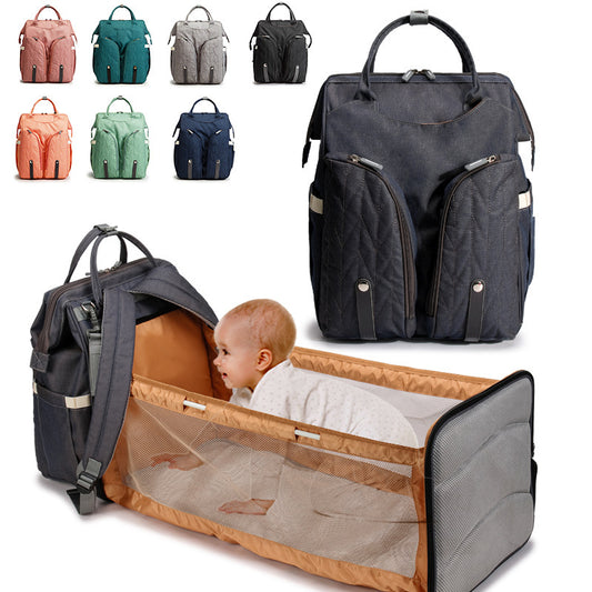 Mummy Bag with Folding Crib