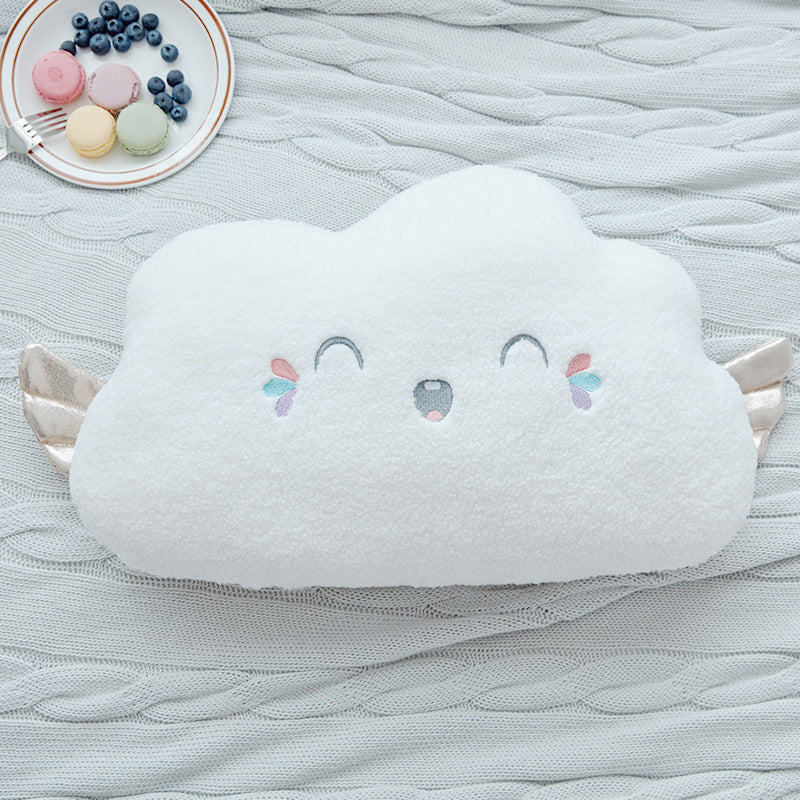 Stuffed Angel Cloud Moon Star Plush Pillow - Cozy Nest