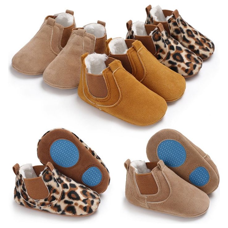 Soft Leather Baby Shoes for Newborns