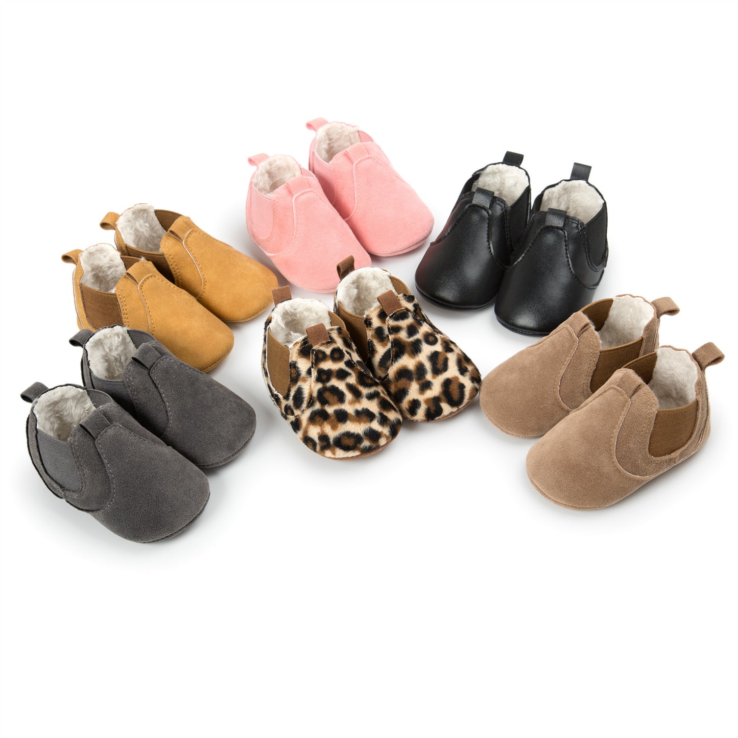 Soft Leather Baby Shoes for Newborns