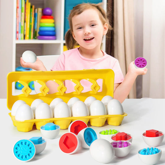 Smart Montessori Eggs Toy Game - Cozy Nest