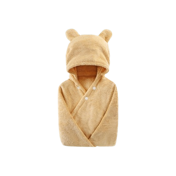 Organic Cotton Baby Hooded Towel