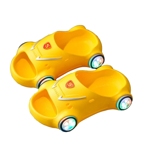 Glowing Car Slippers for Kids