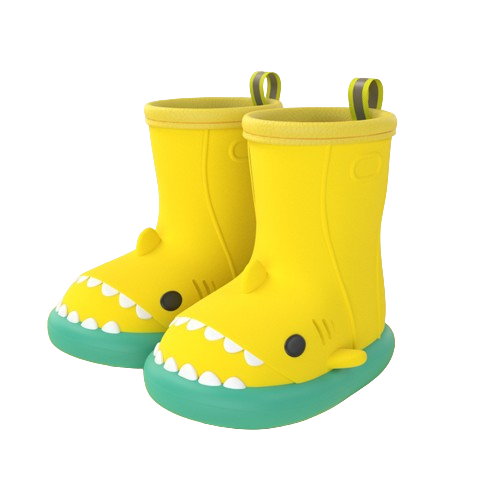 Shark-Shaped Rain Boots