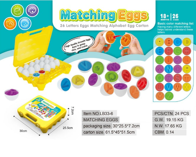 Smart Montessori Eggs Toy Game - Cozy Nest