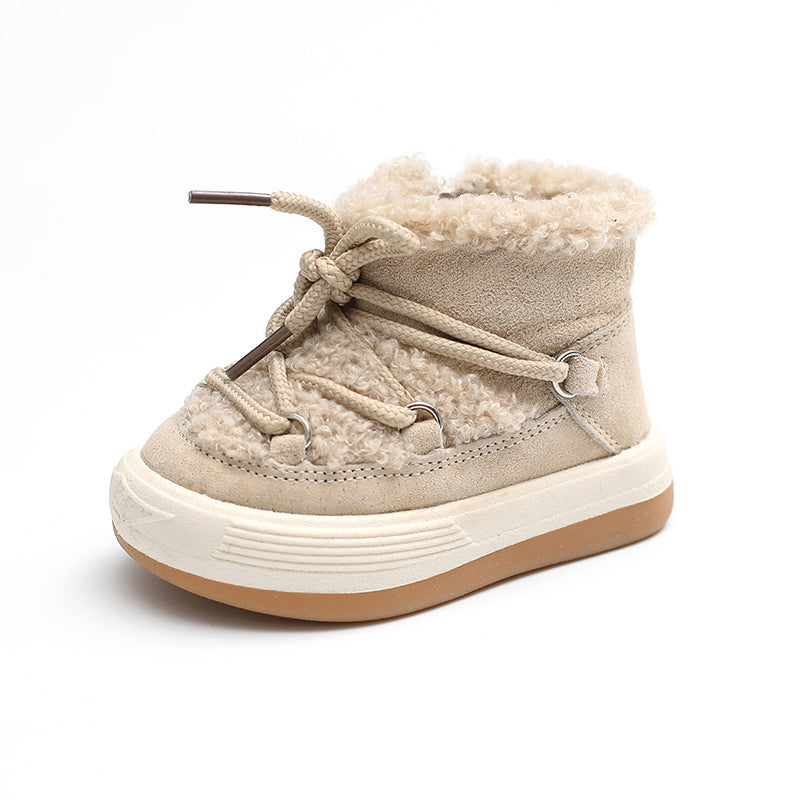 Warm & Cozy High-Top Baby Snow Boots