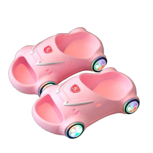 Glowing Car Slippers for Kids