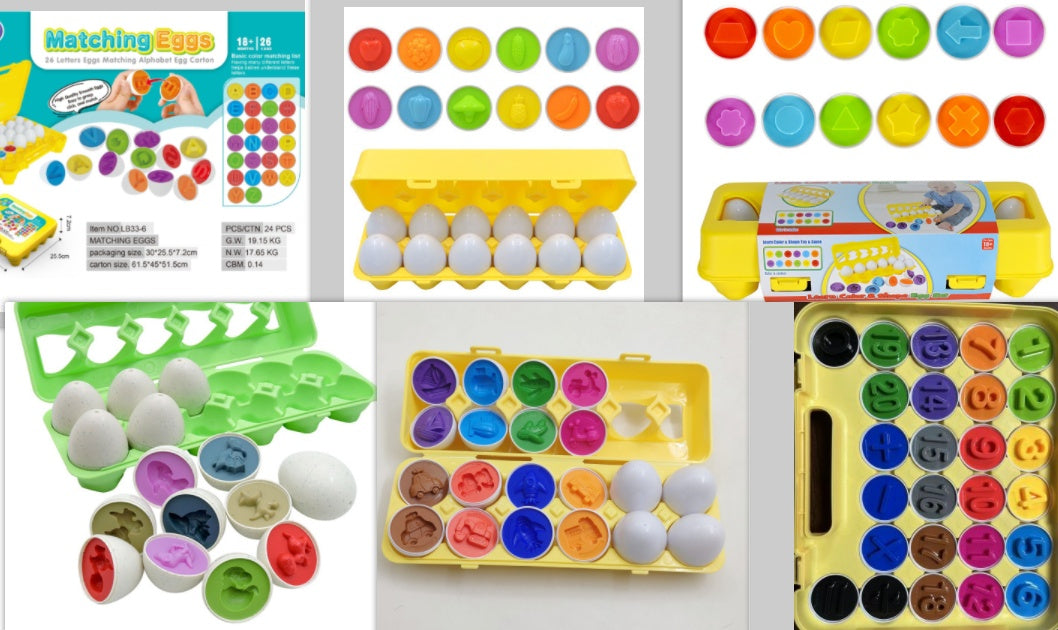 Smart Montessori Eggs Toy Game - Cozy Nest