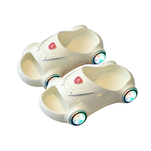 Glowing Car Slippers for Kids