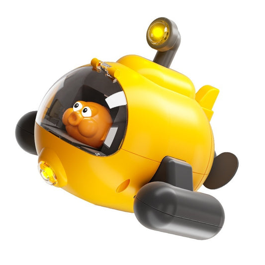 Light-Up Catapult Submarine Bath Toy